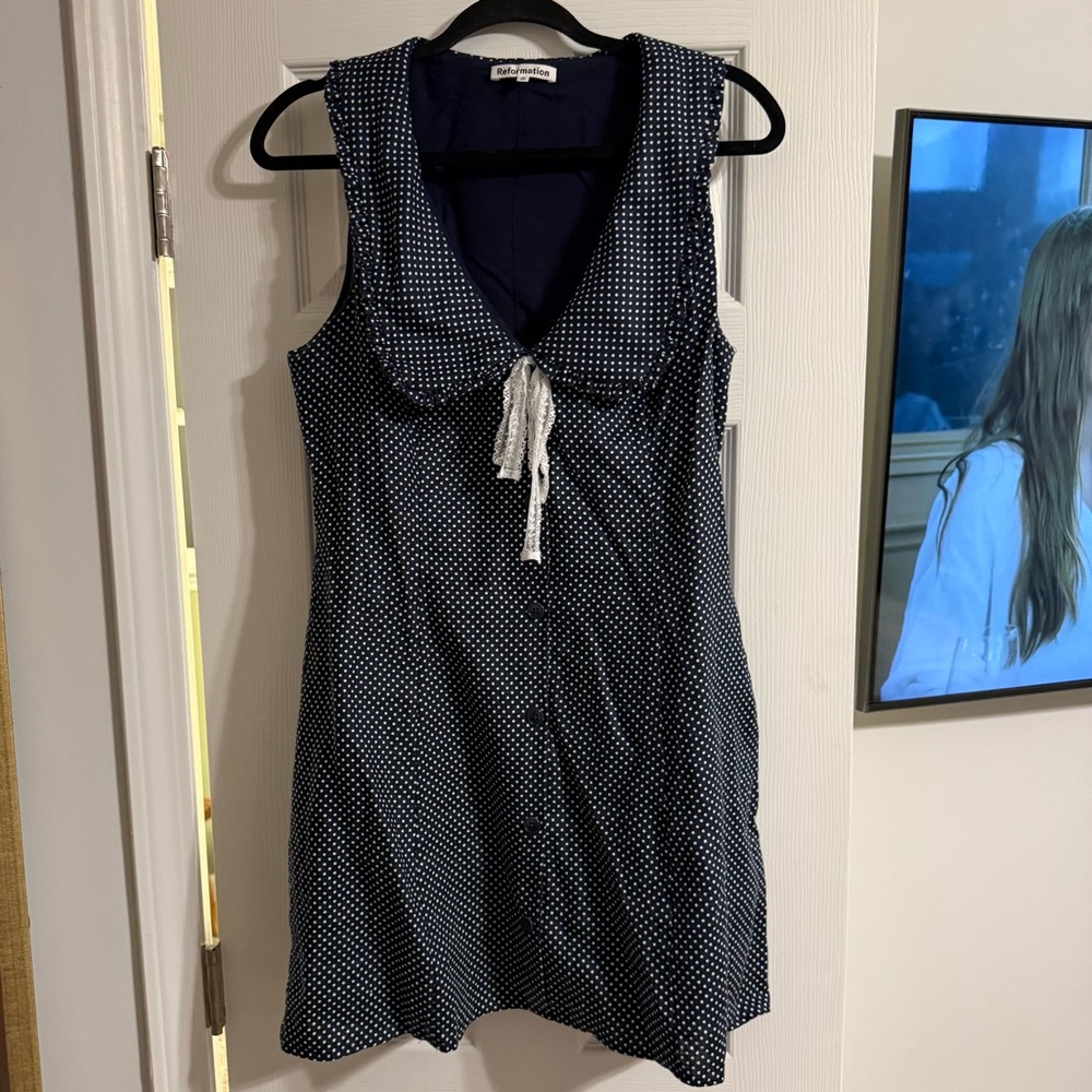 EUC Reformation Soraya linen dress - Picture 2 of 5